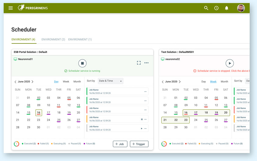 ms-scheduler2 Dashboard - Scheduler